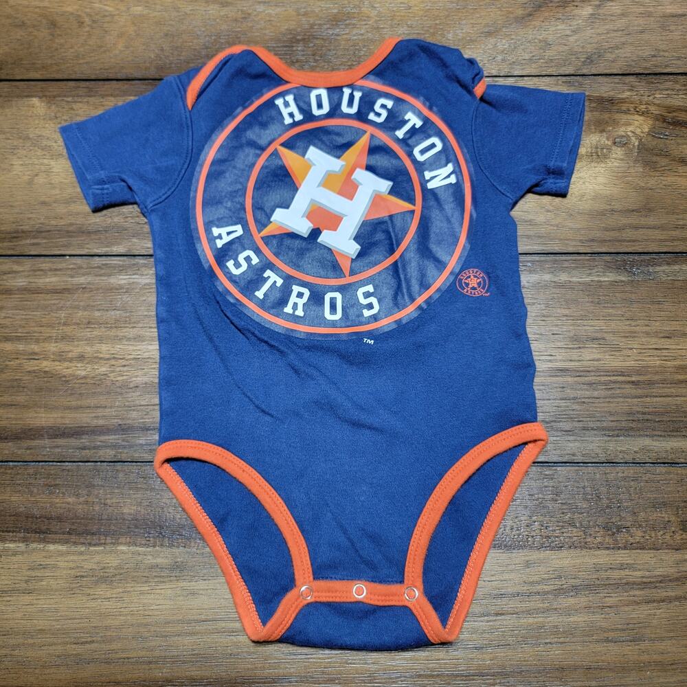 Genuine MLB Merchandise Houston Astros Infant Body Suit - Size 18M